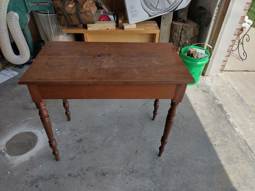 Furniture restoration for a preferred client.  Thi
