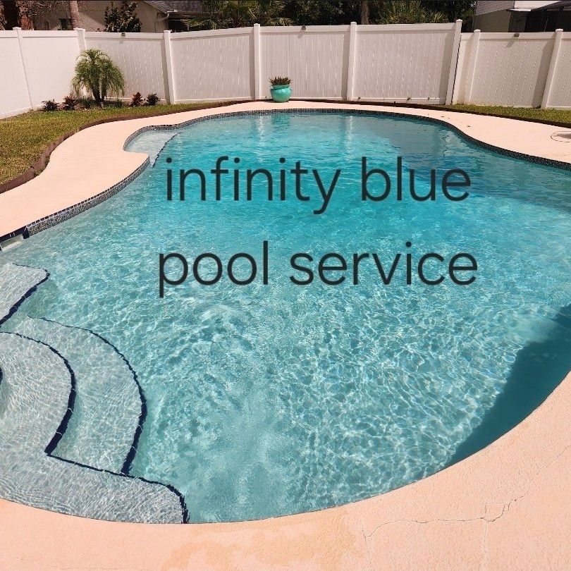 infinity blue Pool service