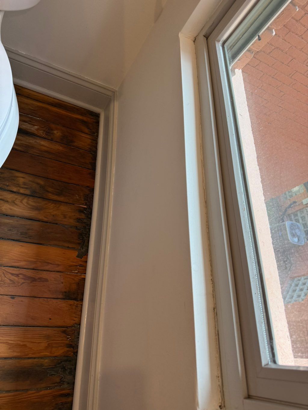 (After) deep window cleaning 