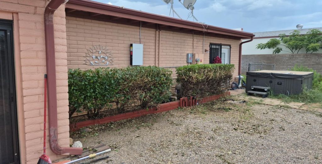 hedge trimming