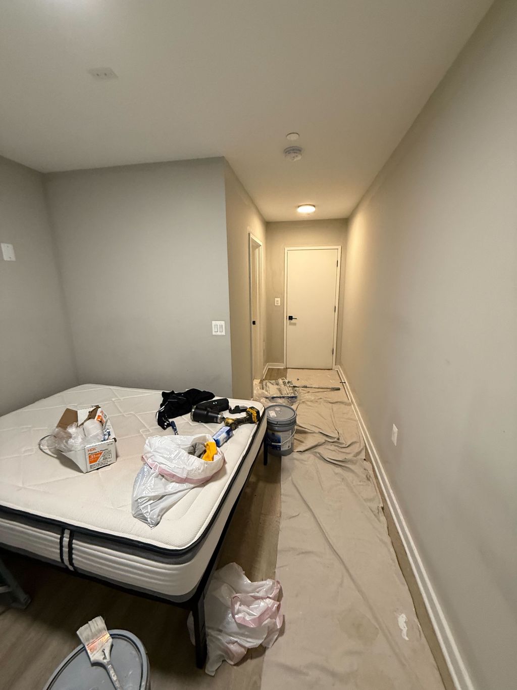 Bedroom turnover (before)