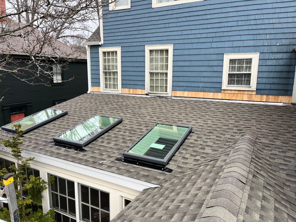 New shingle roof done 