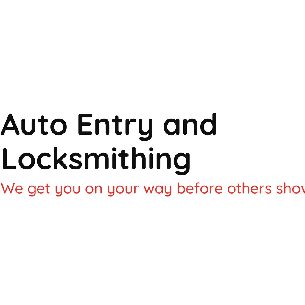 Auto Entry and Locksmithing