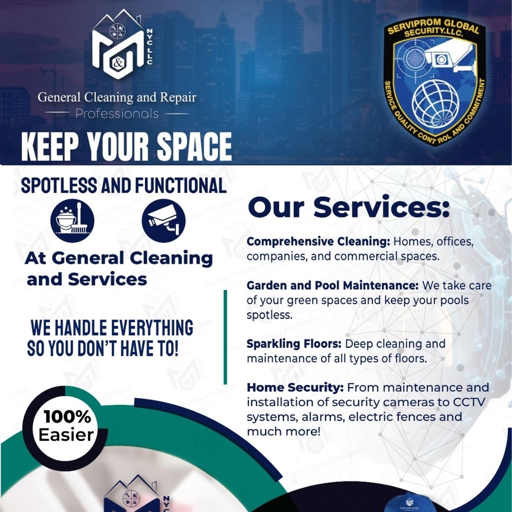general cleaning and repair professionals MG nyc