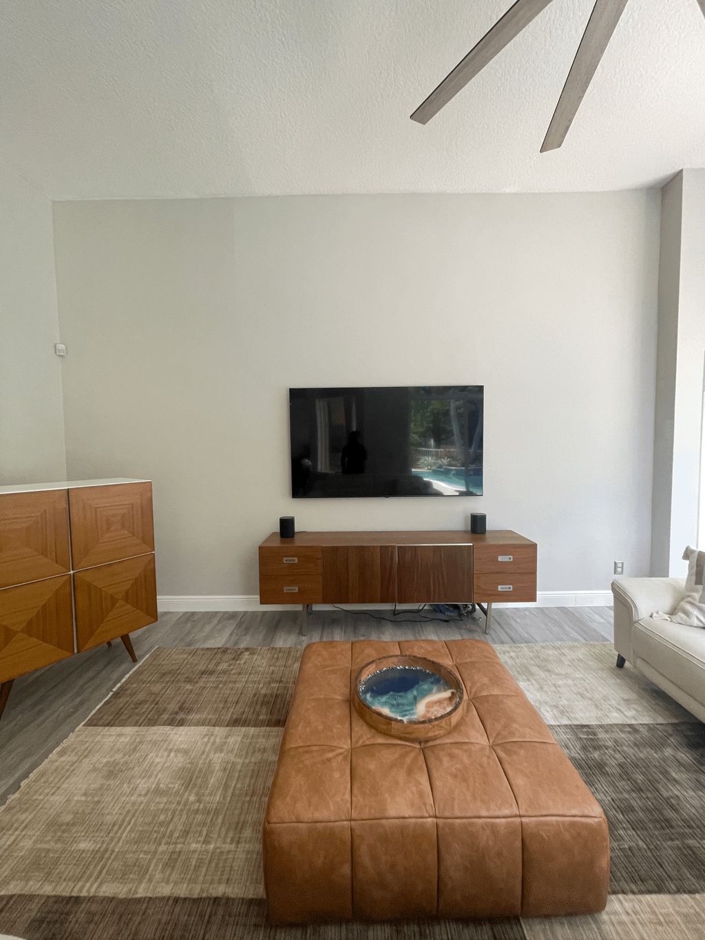 [BEFORE] Accent Wall - Family Room