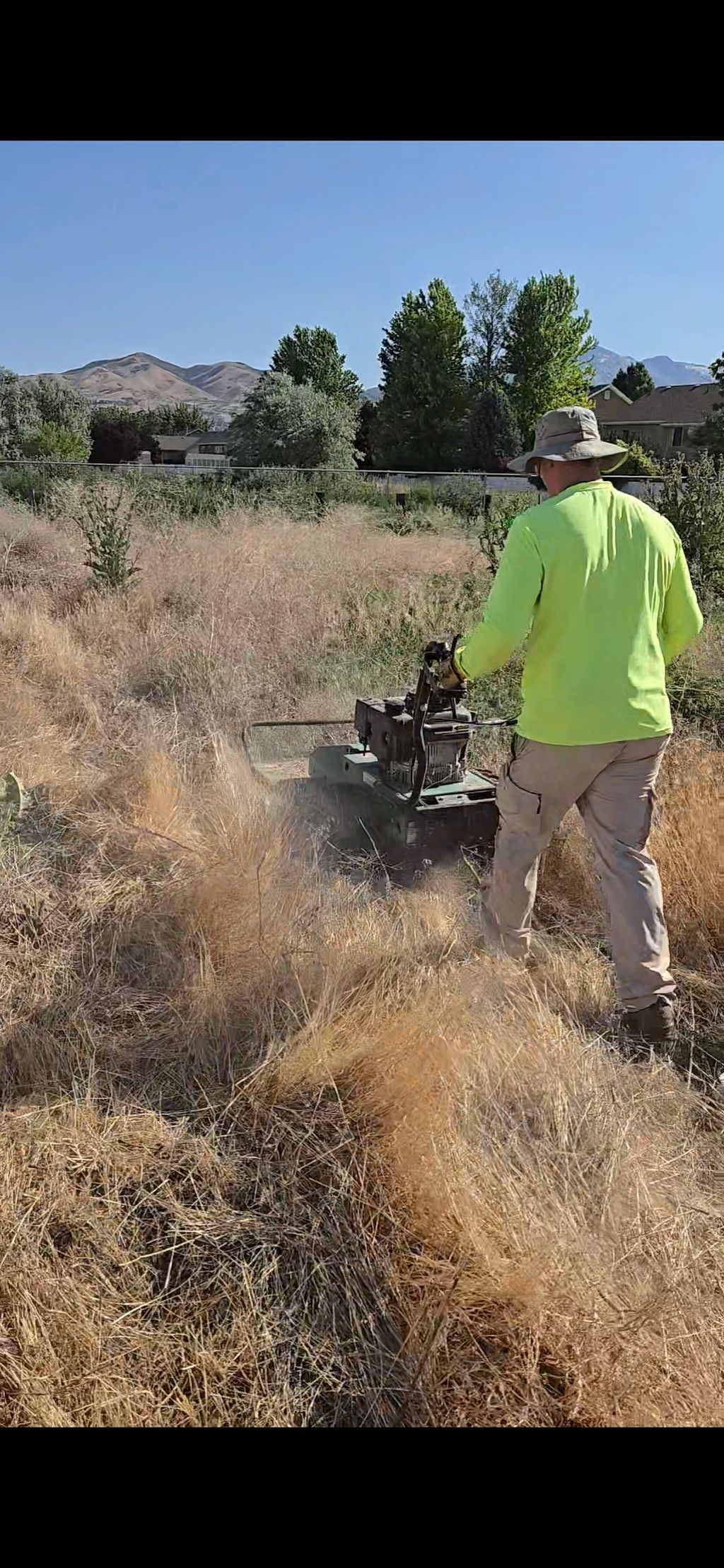 Empty Lot -Cutting Heavy Brush