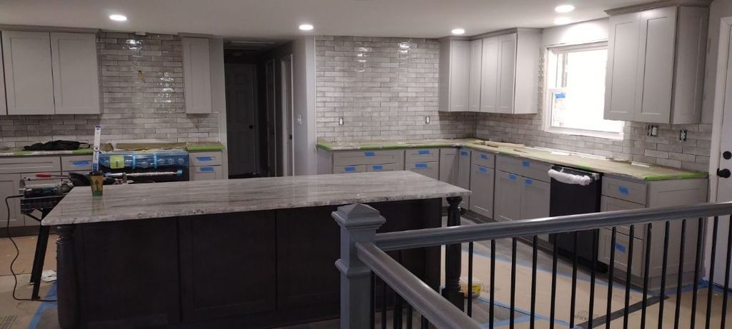 kitchen in progress