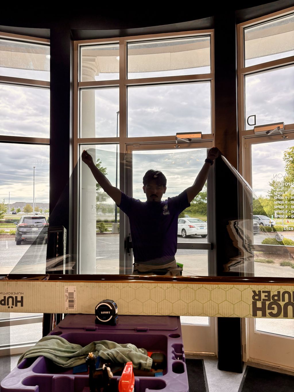 Window Film Installation