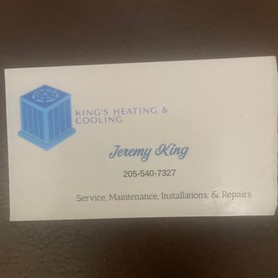 Avatar for King’s heating & cooling