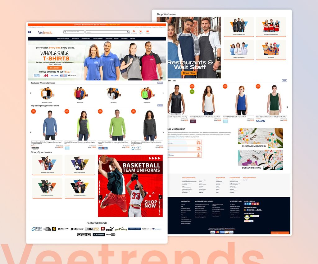 Veetrends Website 