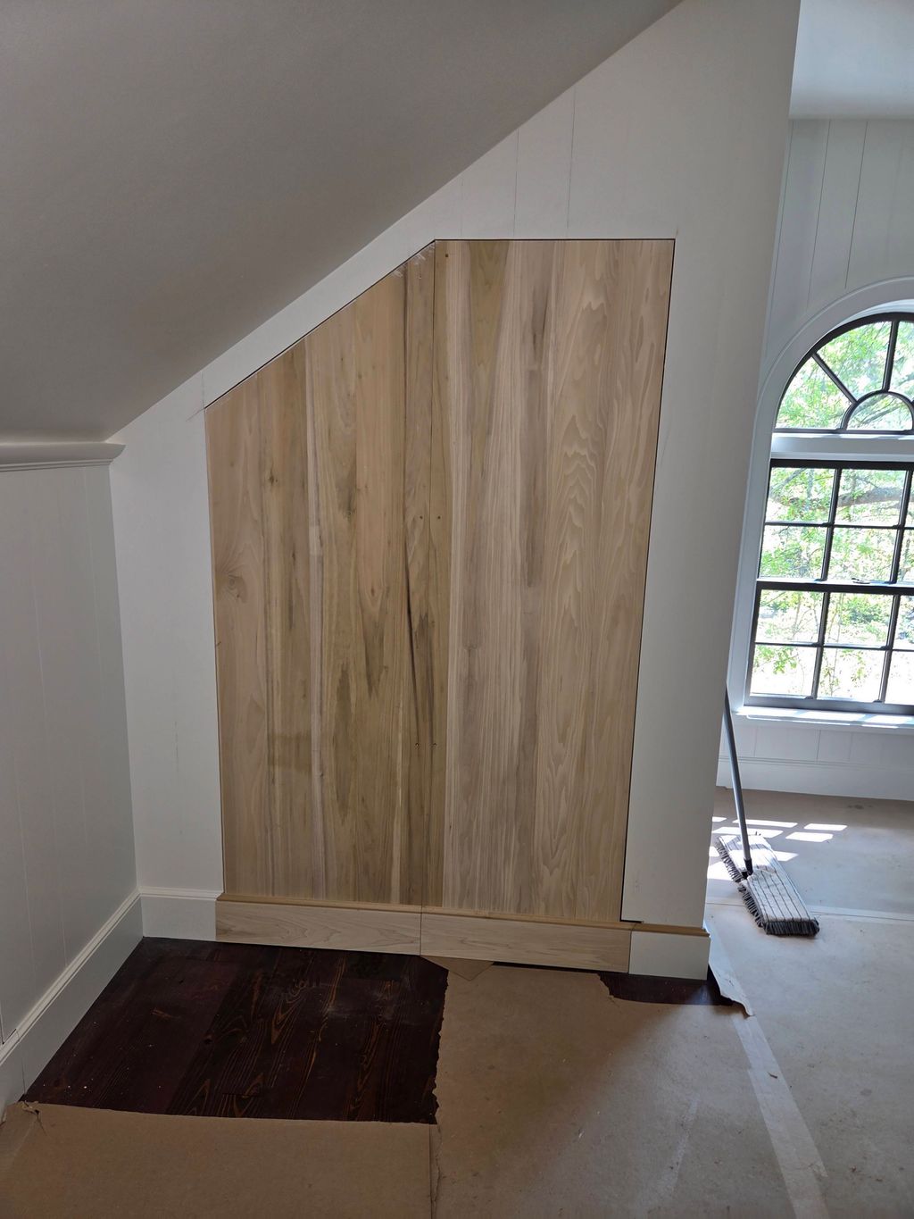 custom closet door
