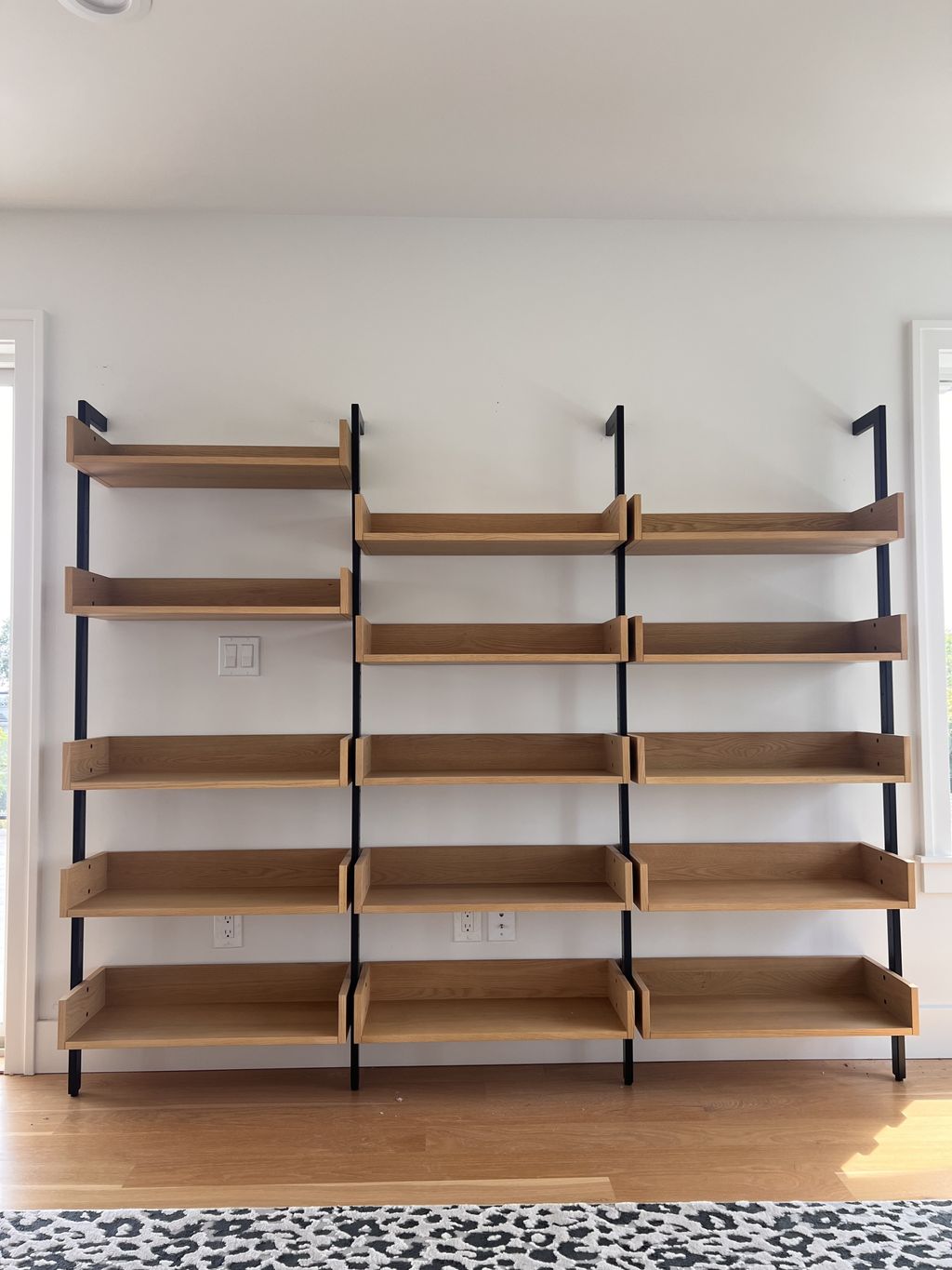 Ladder shelves 