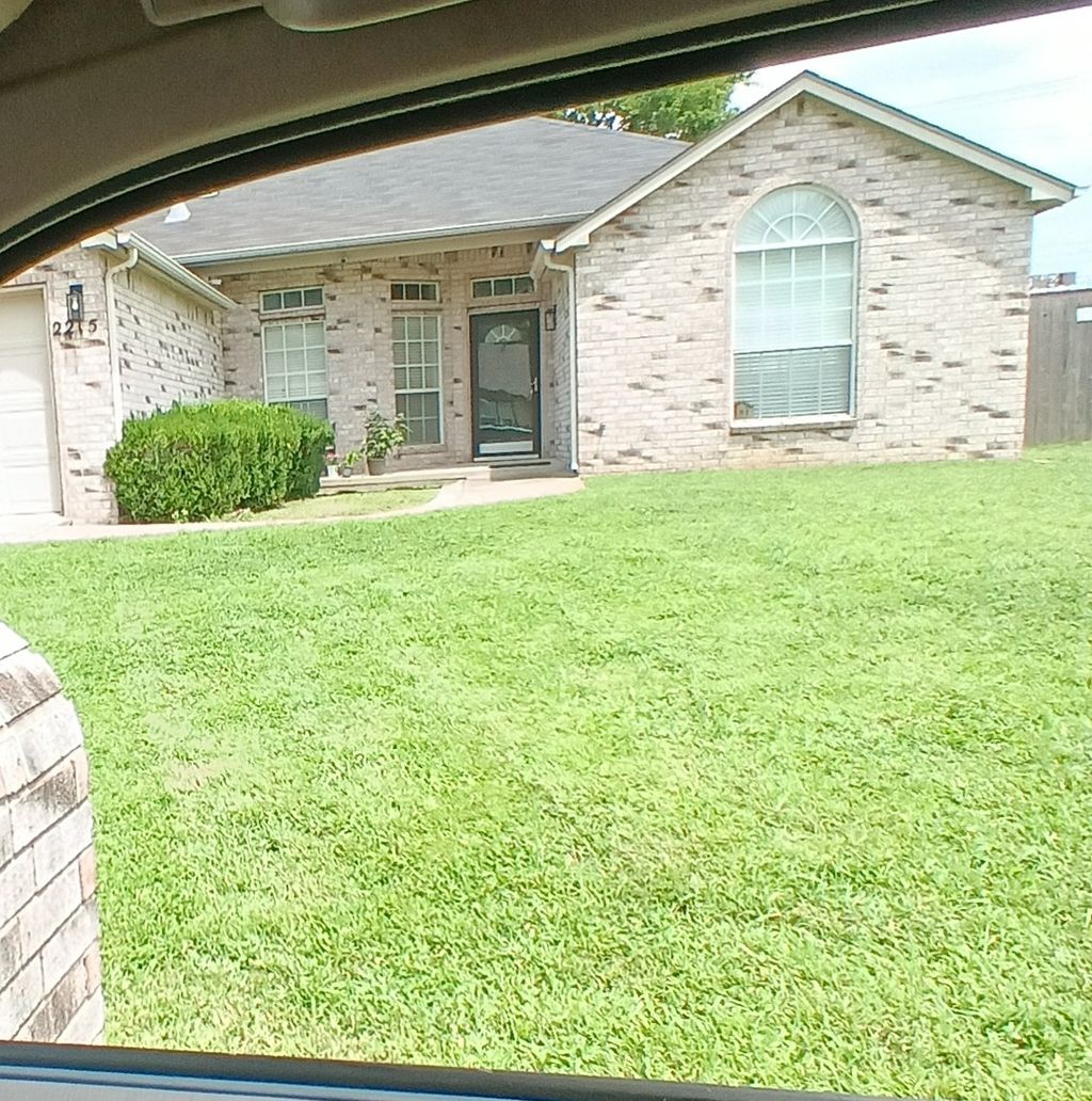 after partial mowed