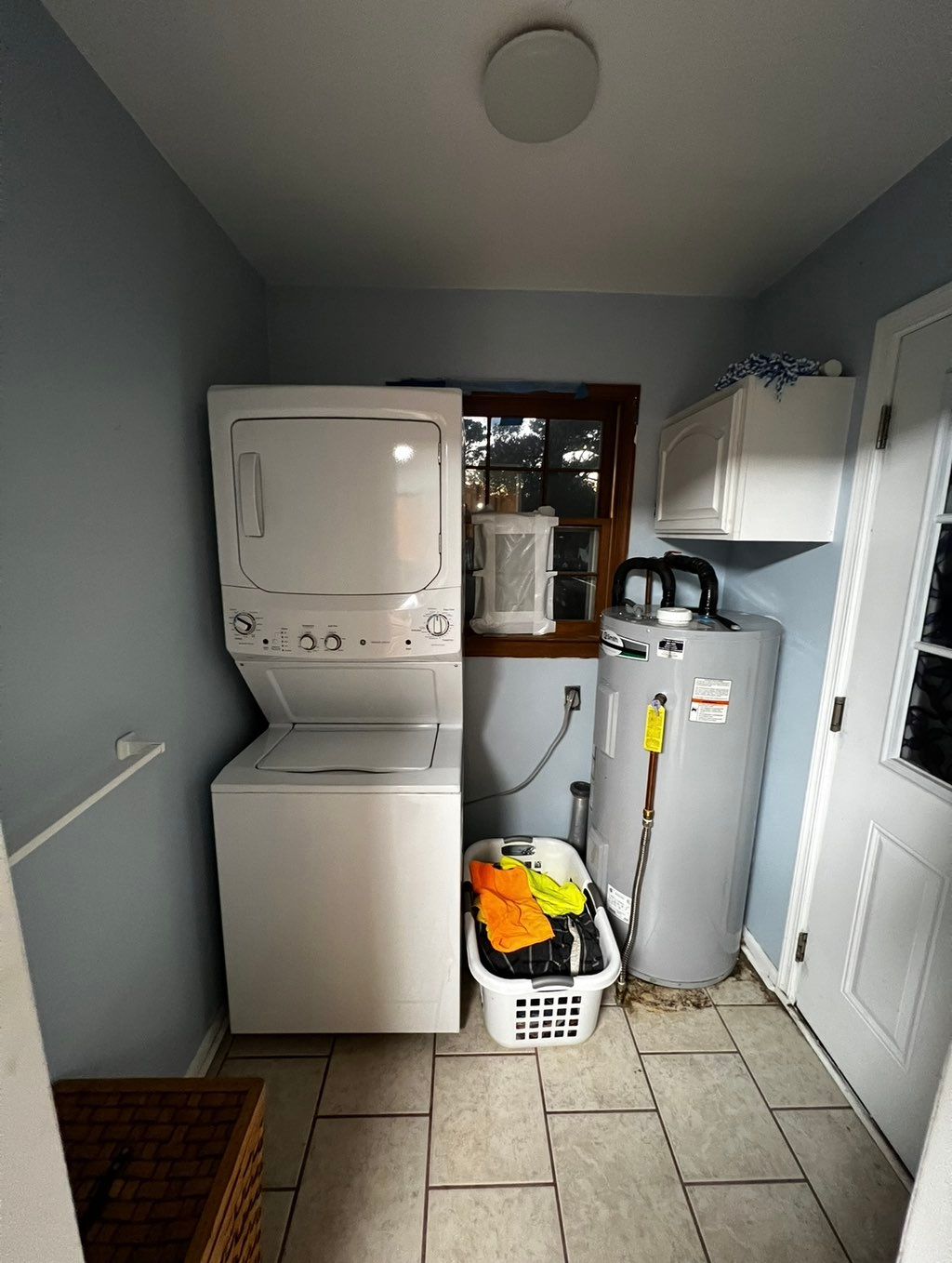 After: Mudroom organizing