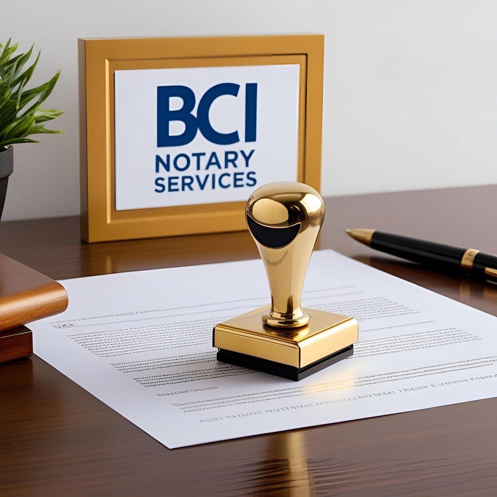 BCI Notary Services