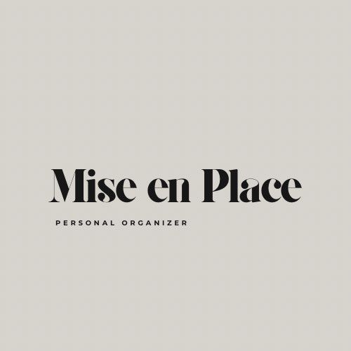 Mise En Place Organizing