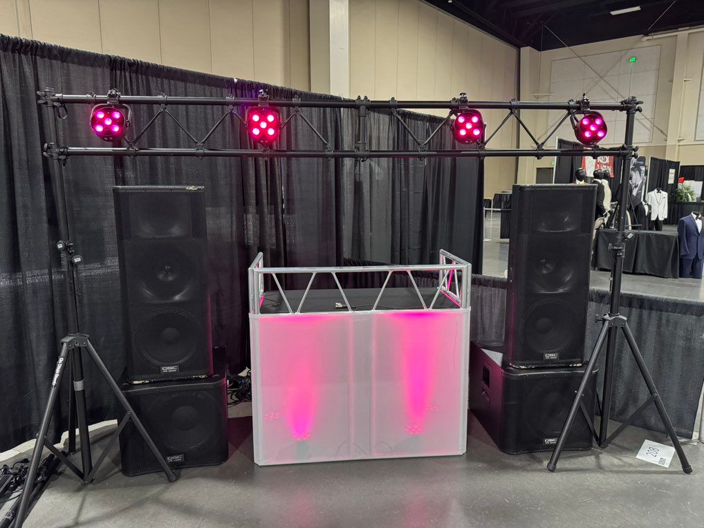 At the Bridal Showcase in Salt Lake City.