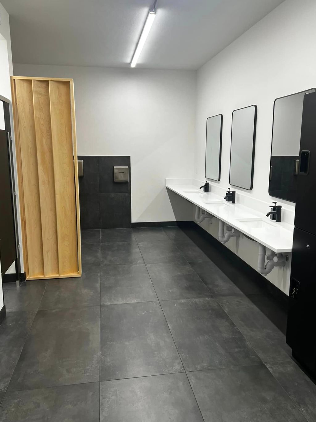Gym Locker Room