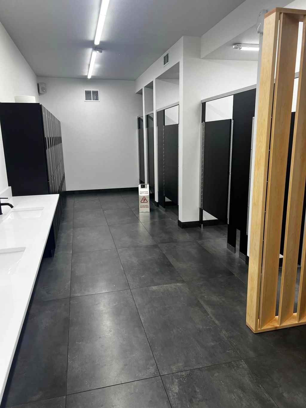Gym Locker Room