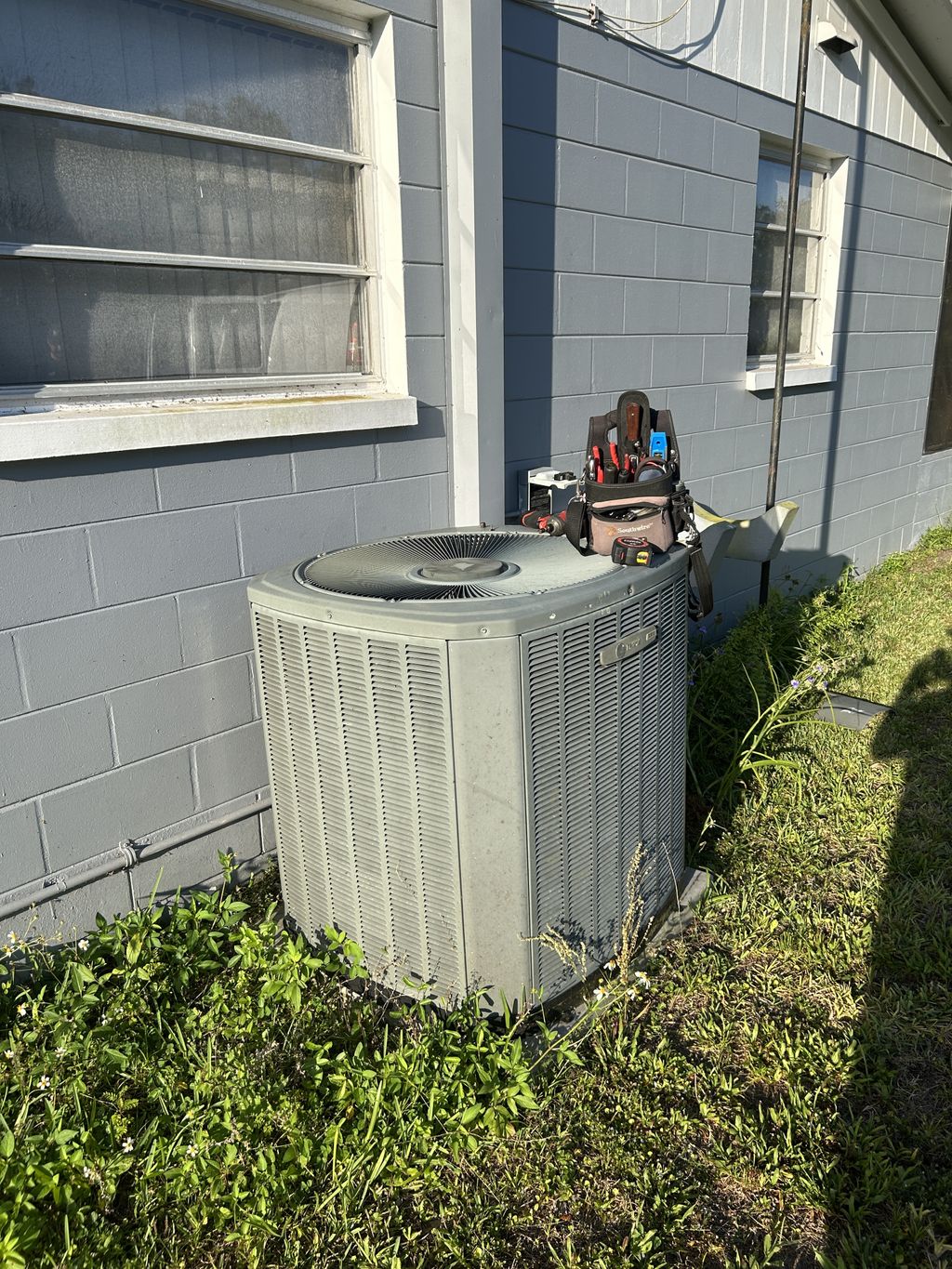 Out with the old! This AC unit kept a family cool 