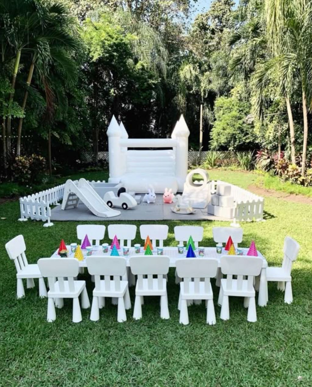 Kids party set up
