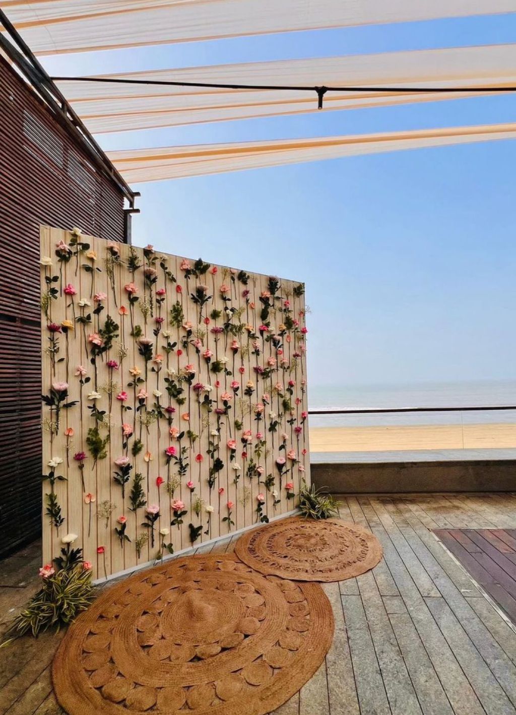 Wild flower wall