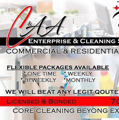 Avatar for C&AA cleaning service