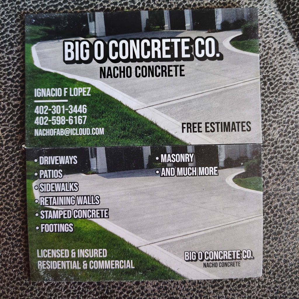 Nacho concrete construction LLC