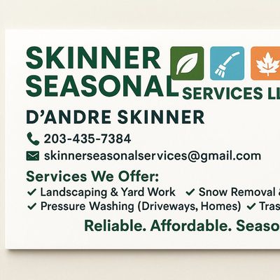 Avatar for Skinner Seasonal Service’s LLC.