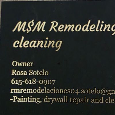 Avatar for M&MRemodelingandcleaning