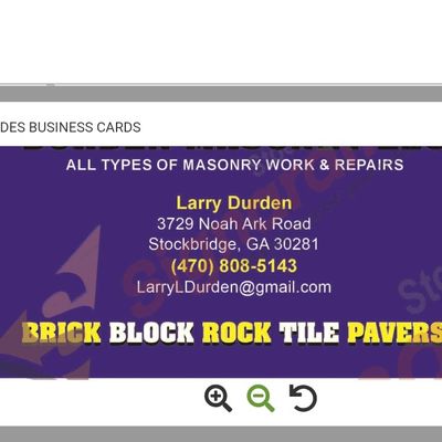 Avatar for durdenmasonry