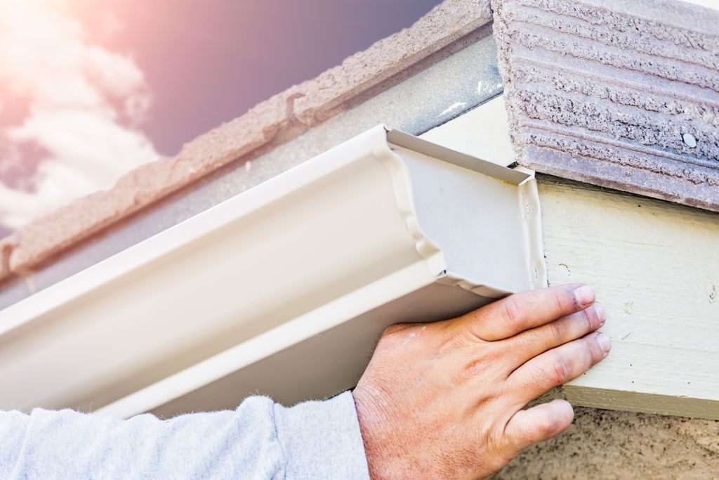 Gutter  installation