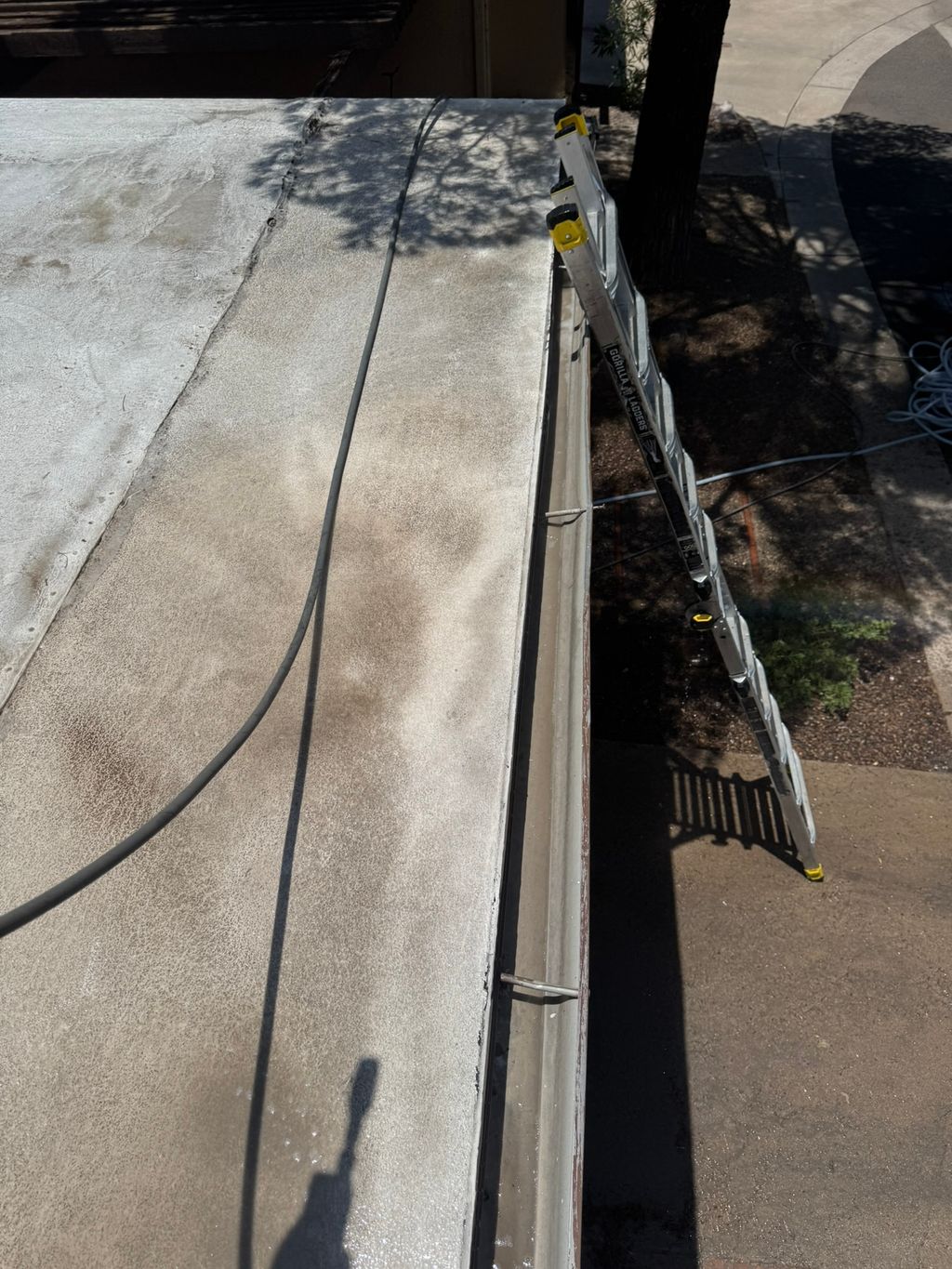Gutter cleaning