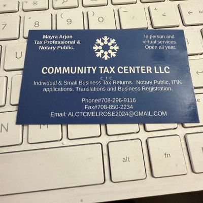 Avatar for Community Tax and Notary Services
