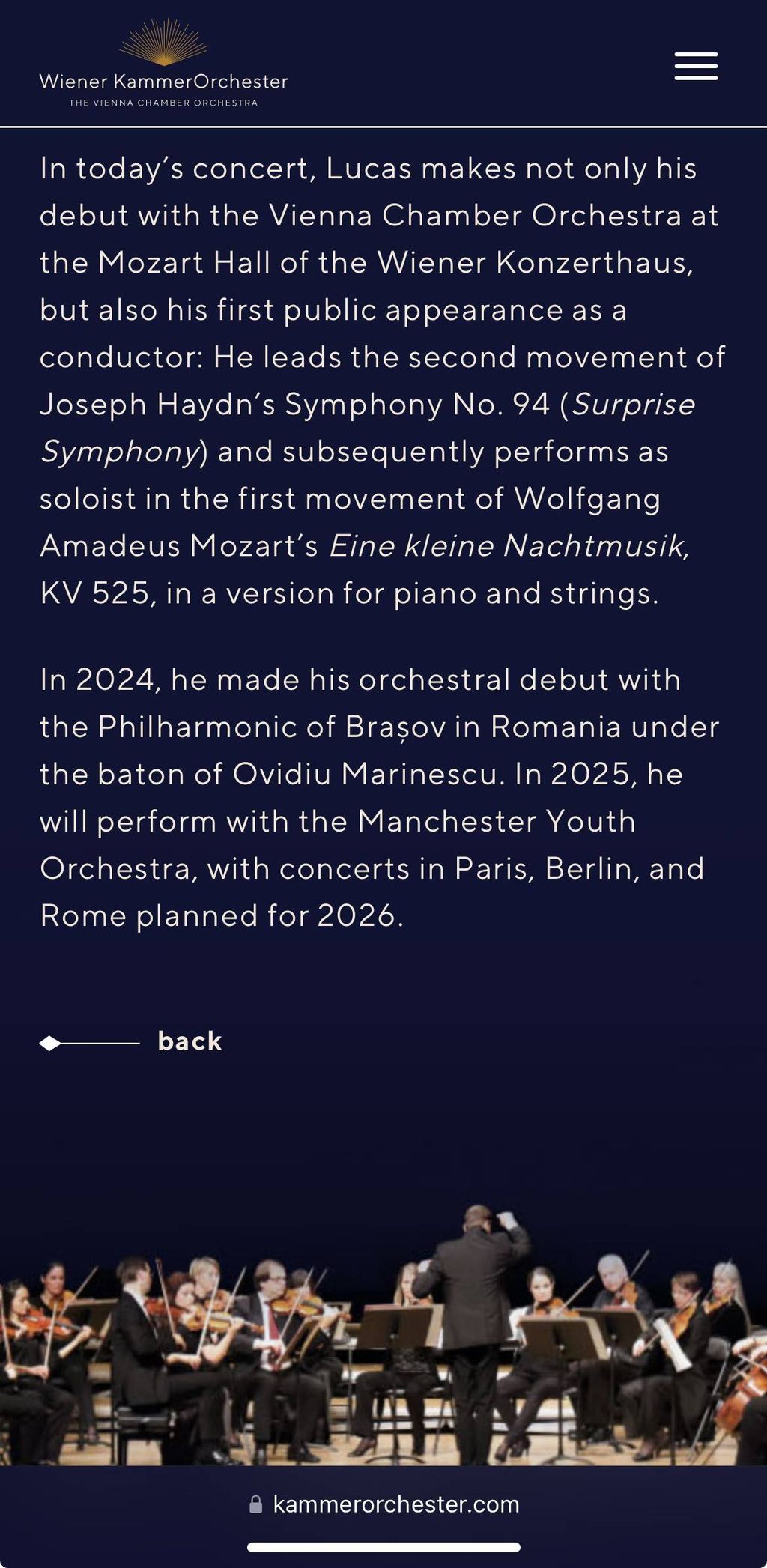 International Musicians Academy Studsnt-Lucas Hu C