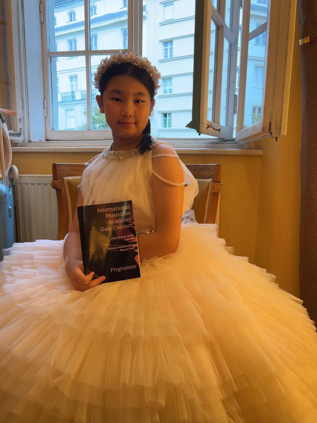 International Musician's Academy Concert BackStage