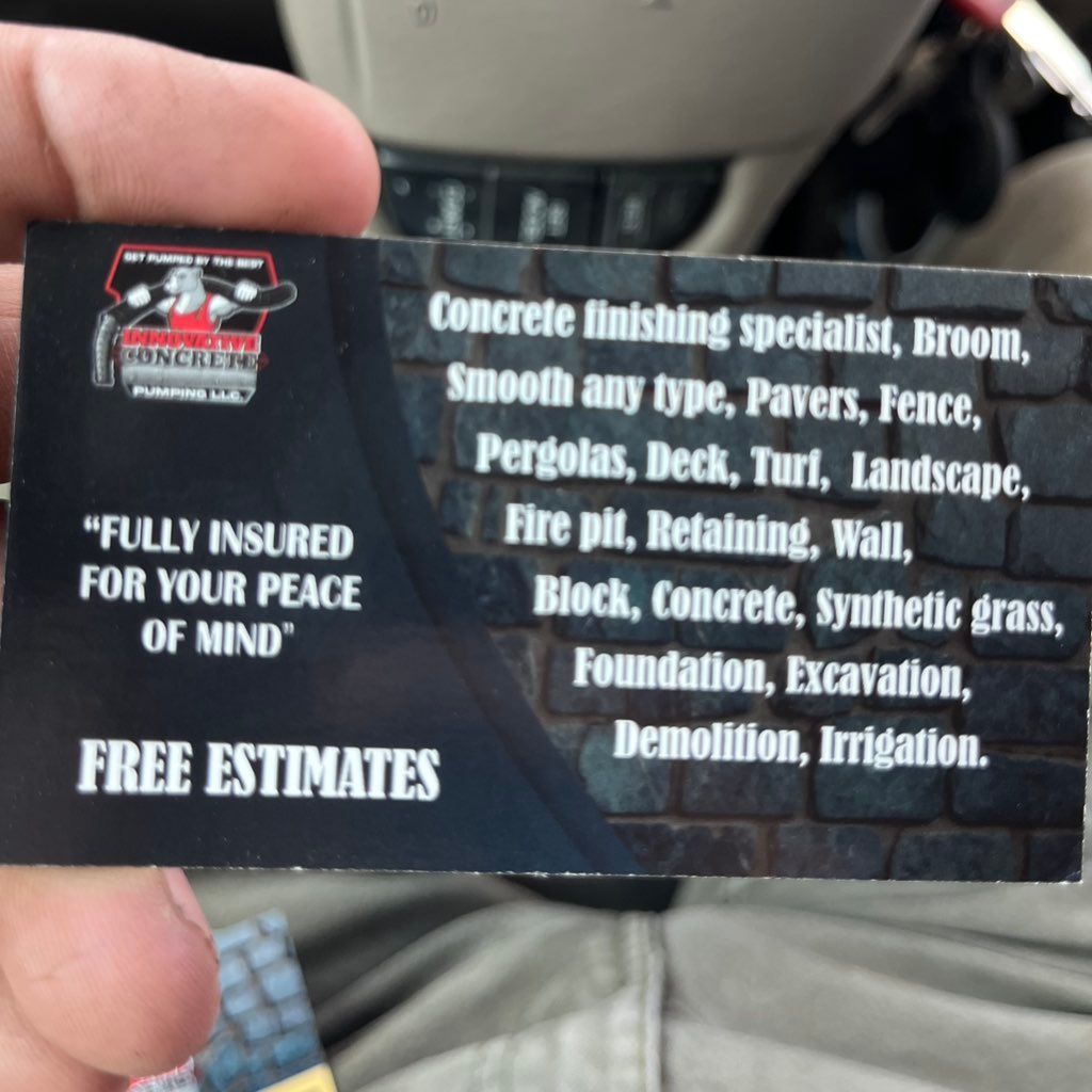 Innovative concrete pumping LLC
