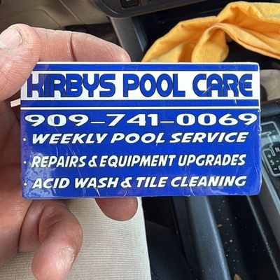 Avatar for Kirby’s Pool Care