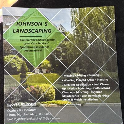 Avatar for Johnson’s landscaping 126