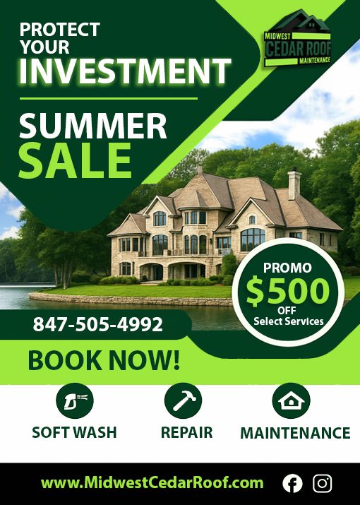 Summer Roofing Special! Save $500 on Roofing Servi