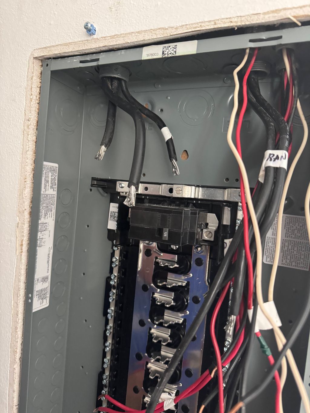 main panel replacement 