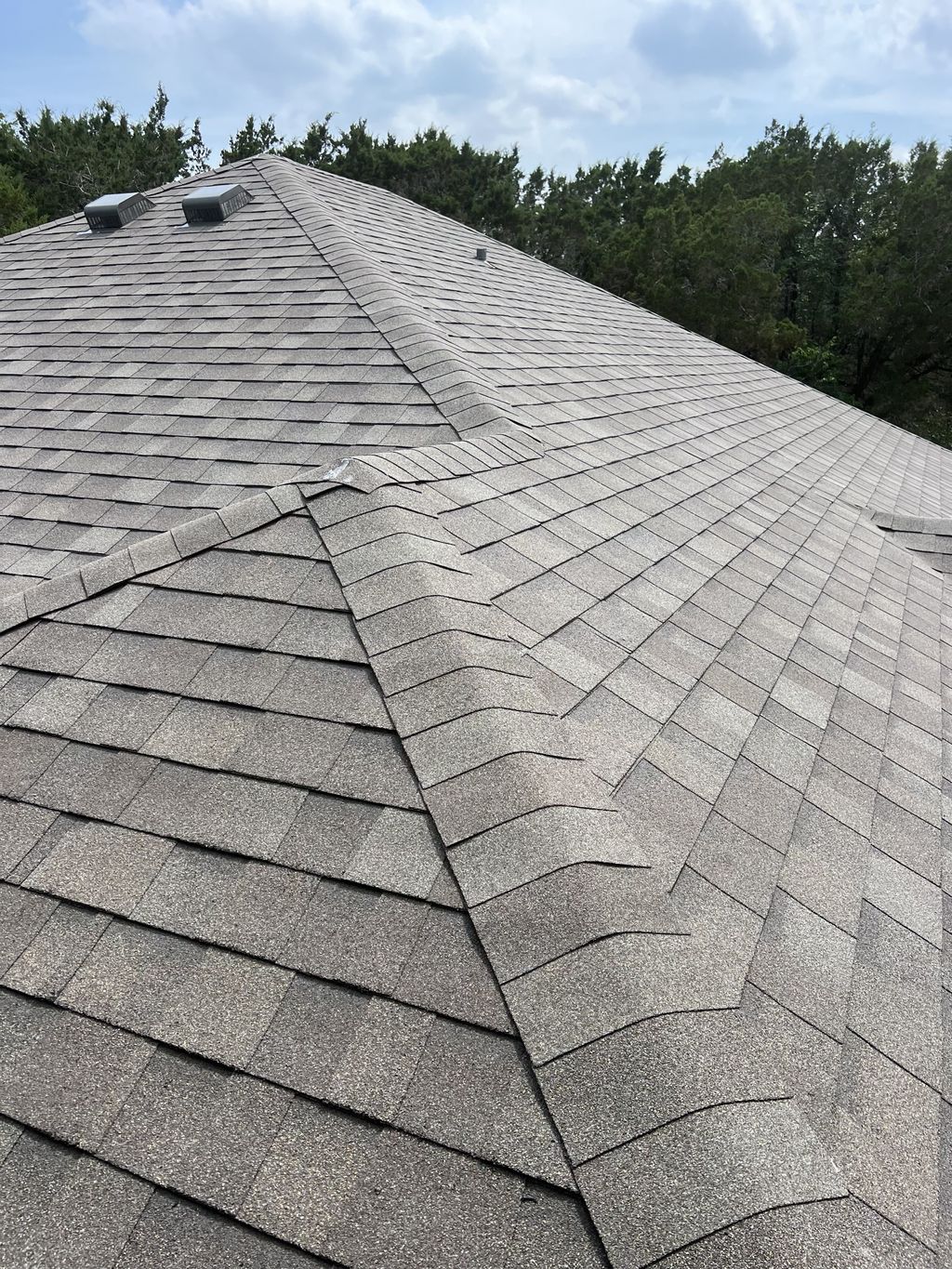 Close-up on a Full Roof Replacement