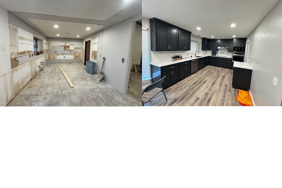 Complete kitchen remodel. 