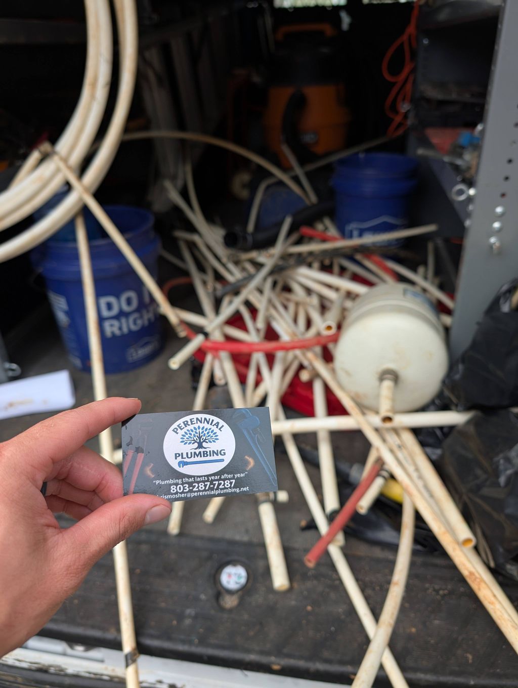 Full home water line Repipe, got rid of old banned