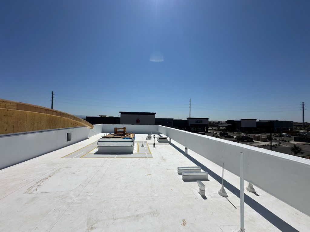 Commercial roof (TPO system) 