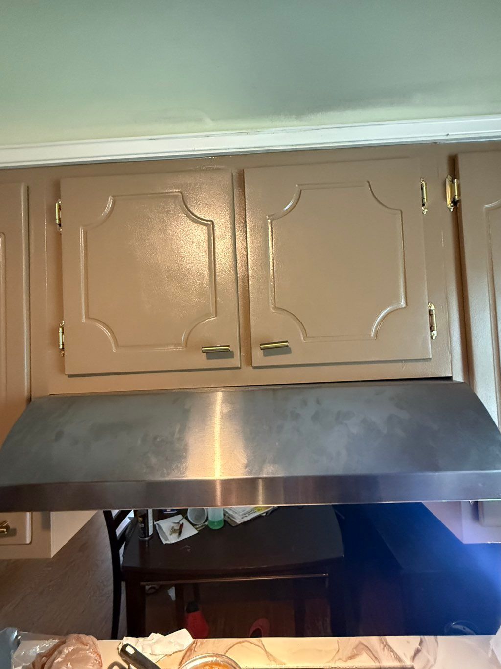 Oven range installation 