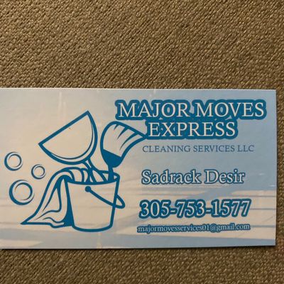 Avatar for MajorMoves express cleaning services