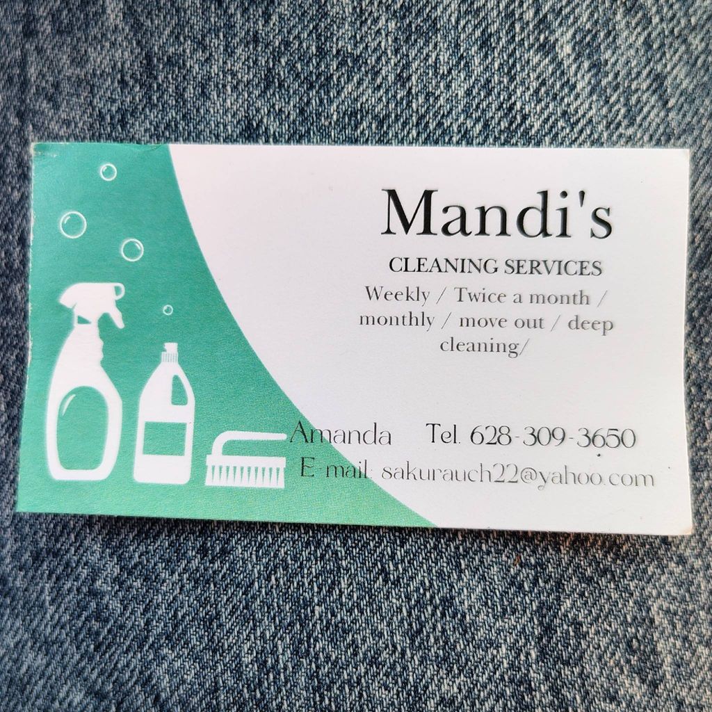 Mandi’s cleaning