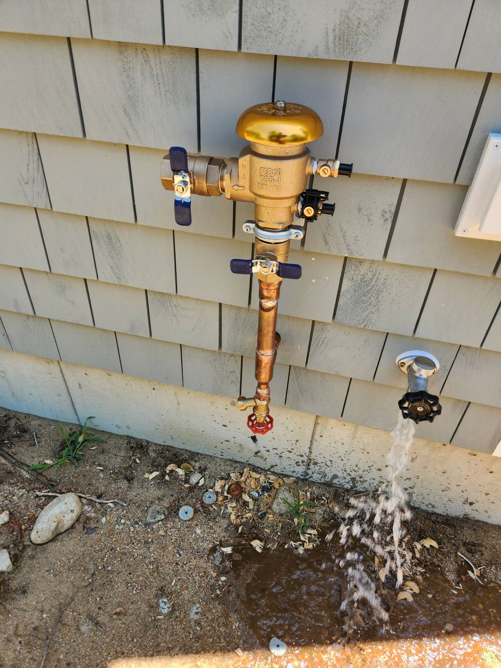 Irrigation backflow 