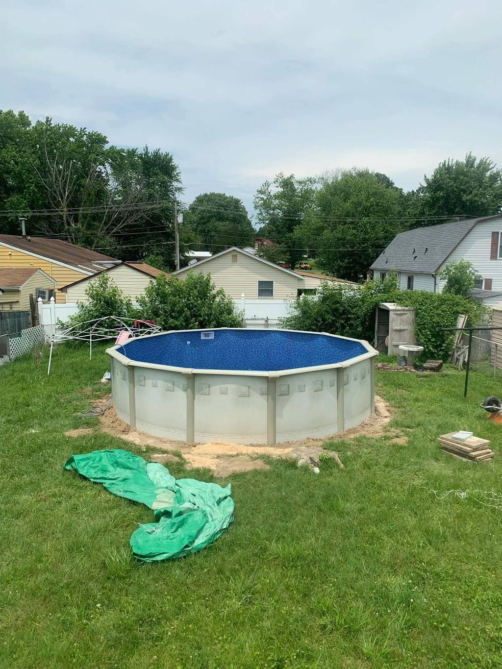 Above ground pool installations and repairs